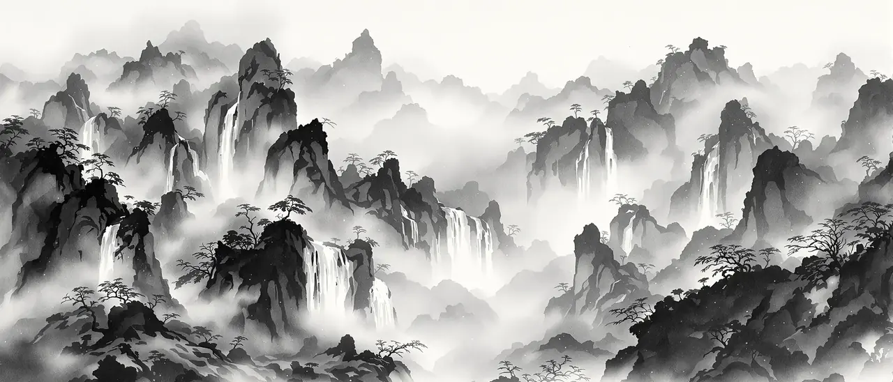 雾山五行·终章 - 水墨国风巅峰，一帧一世界
